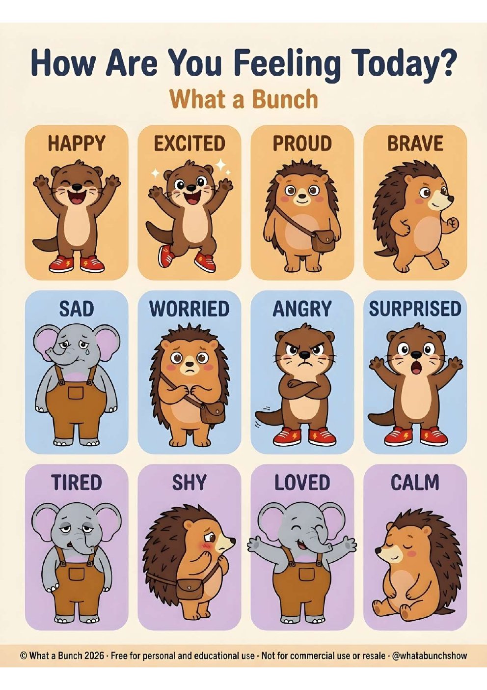 Feelings Chart